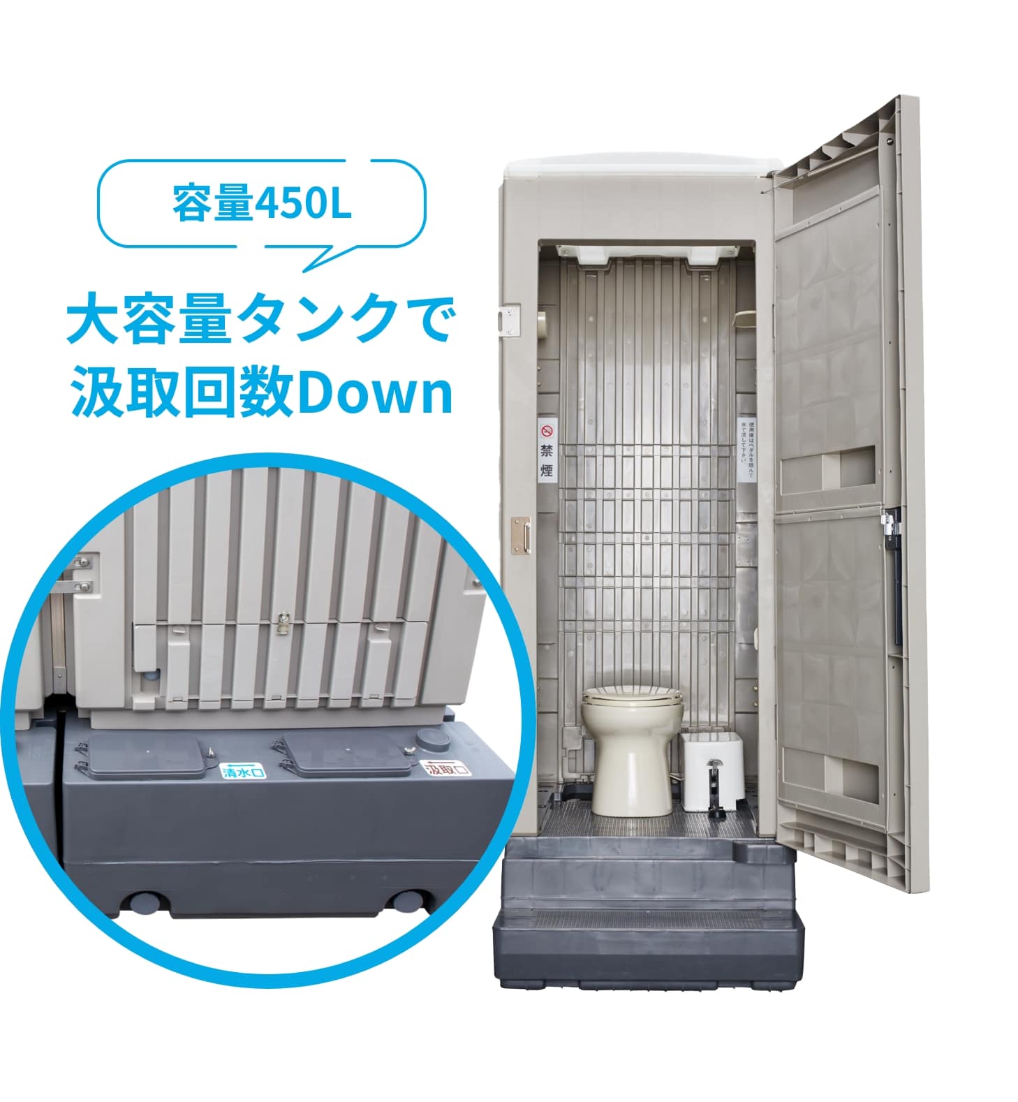 大容量タンク450L